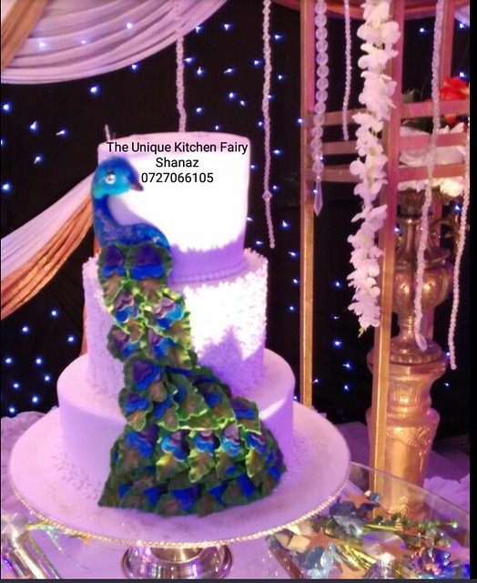 Peacock Cake by The Unique Kitchen Fairy