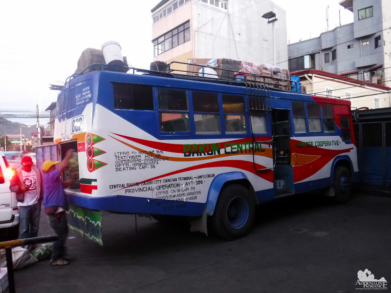 The only bus to Bakun