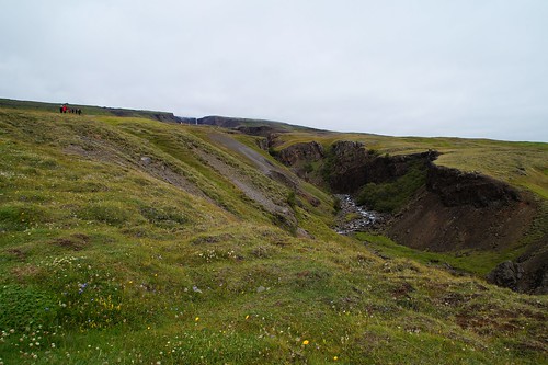 Un par de cascadas y fiordos del este, bastante coche, incluido incidente - Islandia en grupo organizado (20)