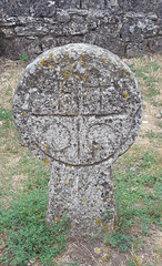 Disc-like Cross in the Cemetary - Photo of Cornus