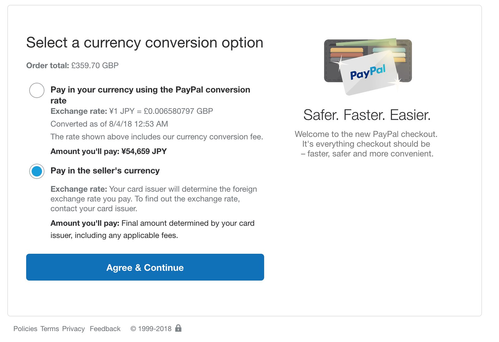 eBay PayPal クレジットカード どっち？