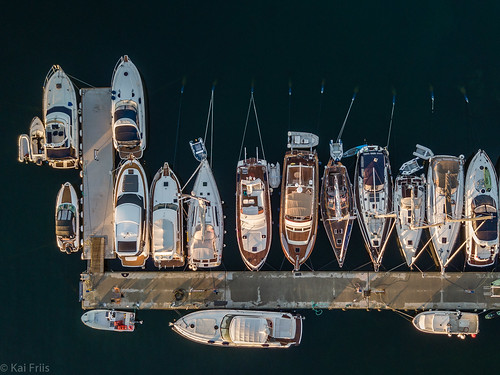 birdseyeview morning boats morings sunrise done pier moored vestfold norway no
