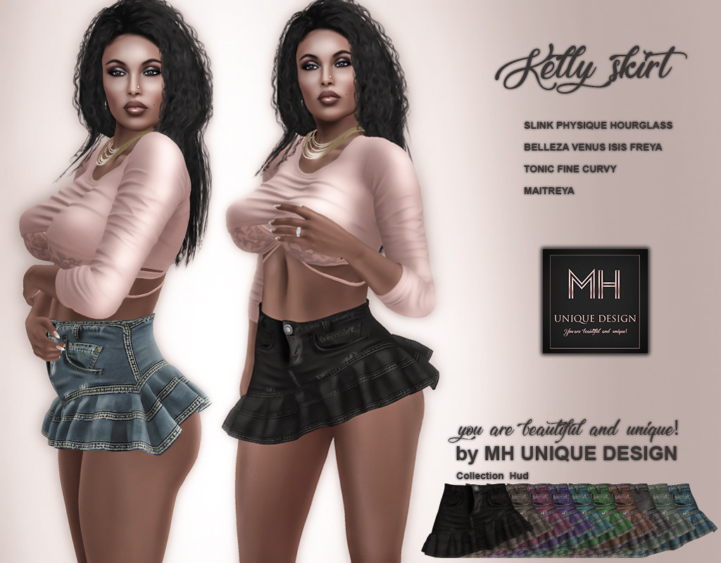 MH-Kelly Skirt Denim Collection