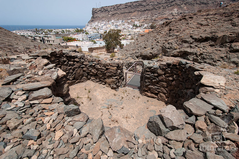 Cañada de los Gatos en Mogán, patrimonio arqueológico de Gran Canaria