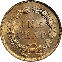 1859 Indian Cent Reverse