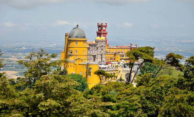 Pena Palace from High Cross