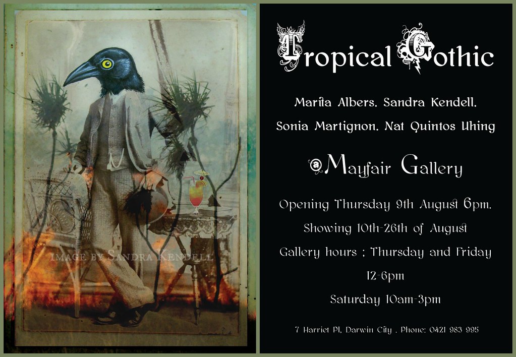 Tropical Gothic invite