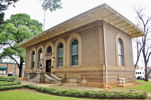 library palestinetexas building structure historic carnegie