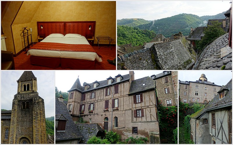 4. Aveyron: Bozouls, Conques. - De viaje por Francia: diarios, viajes y excursiones en coche. (21)