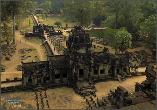 asia seasia asean cambodia siemreap angkor angkorthom baphuon temple tree building architecture archaeology canadagood 2018 thisdecade color colour morning buddhist hindu khmer best