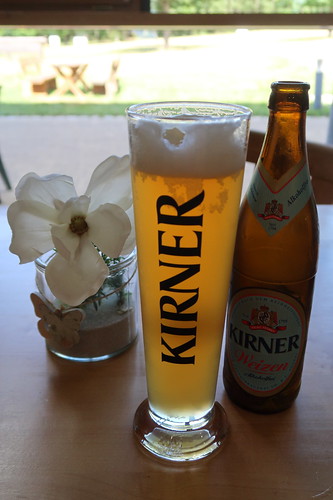 Kirner Weizen alkoholfrei (im Hunsrückhaus am Erbeskopf im Nationalpark Hunsrück-Hochwald)