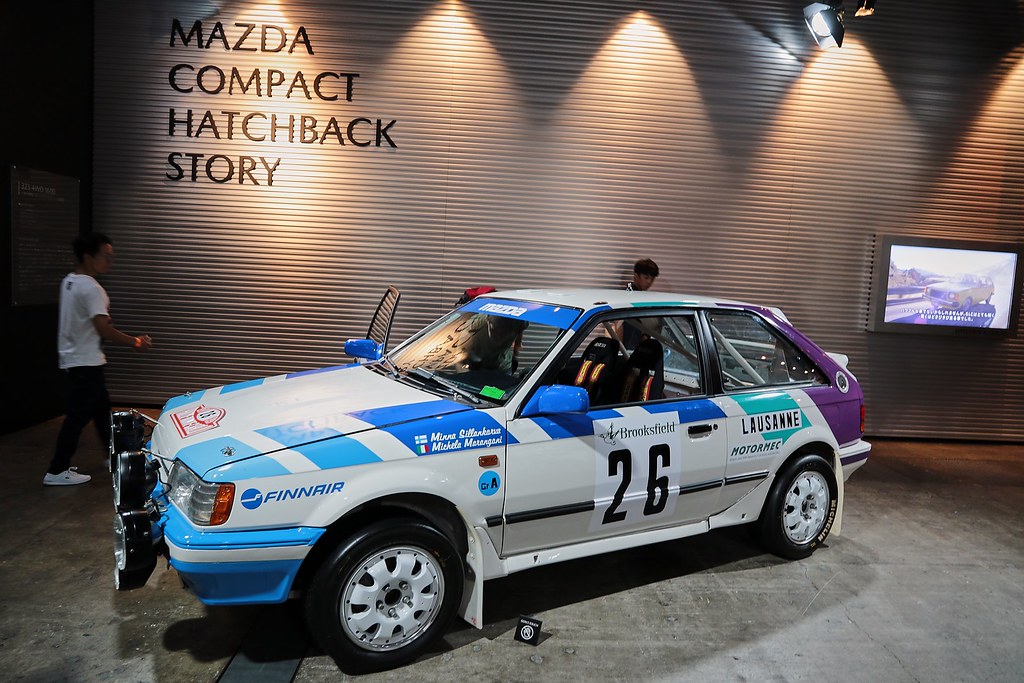 MAZDA323 4WD 1600 '91 WRC RALLYE MONTE-CARLO