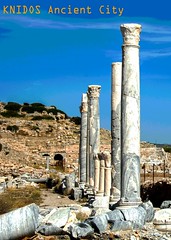KNIDOS (Cnidus) Ancient City Datça Turkey. Poster