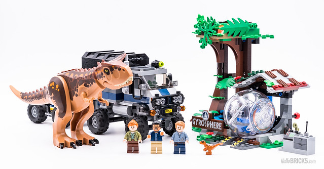 REVIEW LEGO 75929 Carnotaurus Gyrosphere Escape