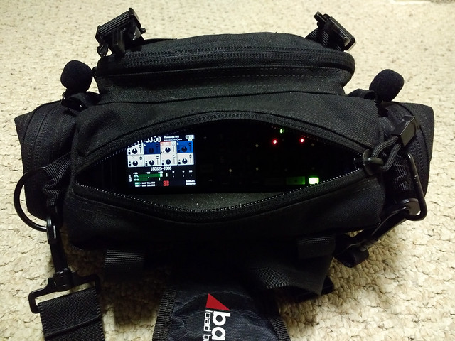 "Stealth" Recording Bag - Open