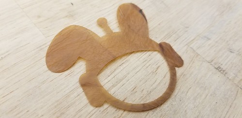 Laser Cut SCOBY Leather