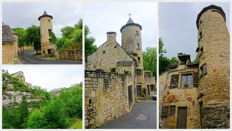4. Aveyron: Bozouls, Conques. - De viaje por Francia: diarios, viajes y excursiones en coche. (10)