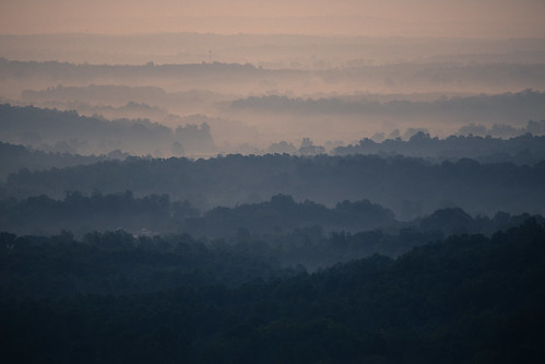 turkeyridge lydiamountain shenandoah virginia stanardsville dawn morning landscape mist mountains trees