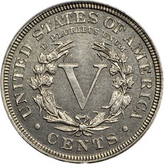 Eliasberg 1913 Liberty Nickel reverse