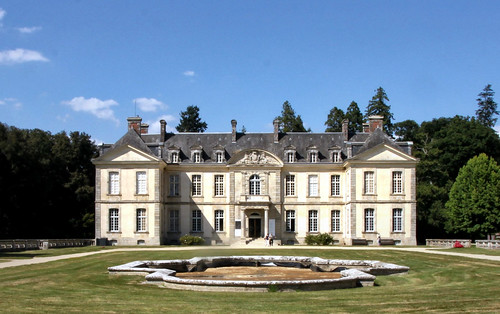 France, Brittany - Château de Kerguéhennec