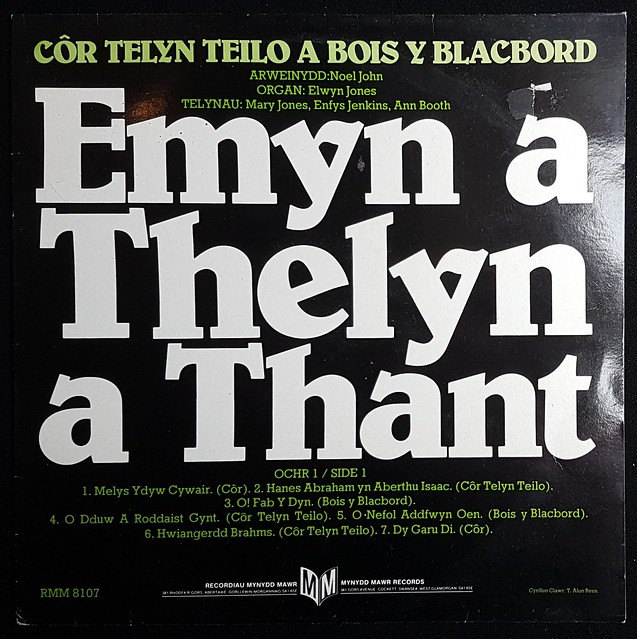 Cor Telyn Teilo a Bois y Blacbord - Emyn a Thelyn a Thant
