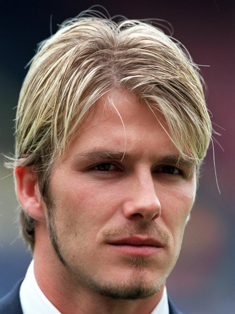 David Beckham dengan model Poni