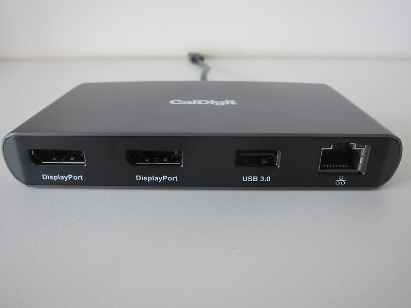 CalDigit - Thunderbolt 3 mini Dock (DisplayPort) - Front (Ports)