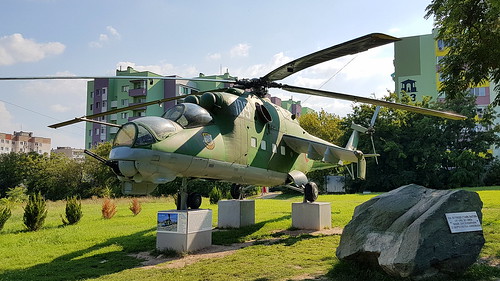 hind mil mi24d cn 04390 bulgaria air force serial 109 preserved stara zagora