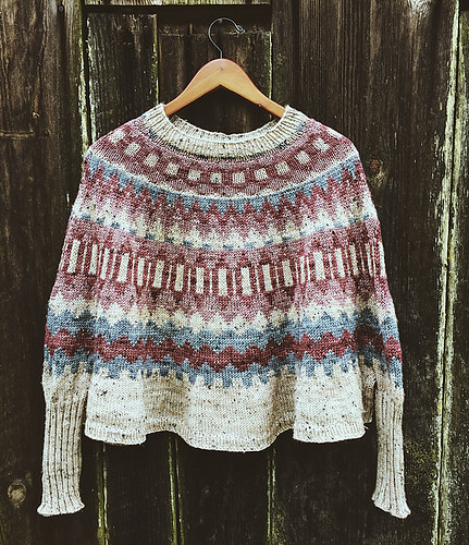 Ninilchik Swoncho by Caitlin Hunter - Knit-Along stranded knitting class