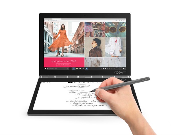 [IFA2018] Le Lenovo Yoga Book C930  passe à l'encre numérique