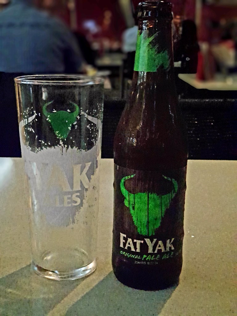 Fat Yak Pale Ale AUD$9 @ Nick's Bar & Grill at Barangaroo, Sydney