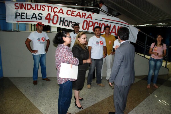 Sindjustiça visita Assembleia Legislativa do Ceará - 12/04/2012