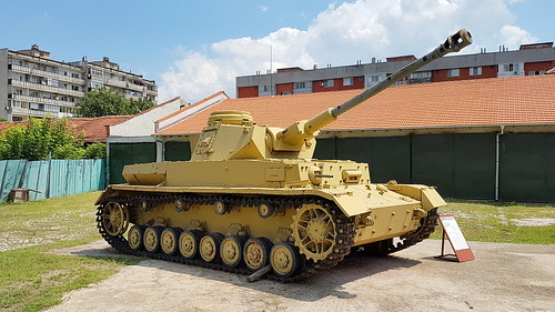 bulgaria yambol museum combat glory музей на бойната слава preserved bulgarian army vehicles tanks gun other equipment panzer iv h