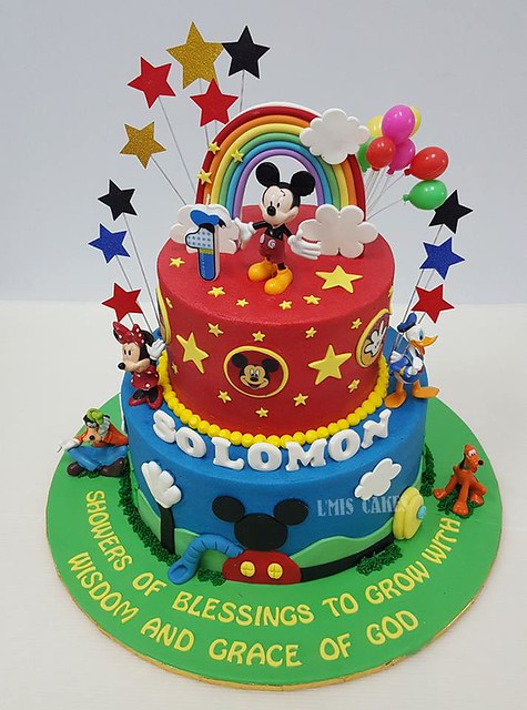 Mickey Clubhouse Themed Cake by L'mis Cakes Ipoh