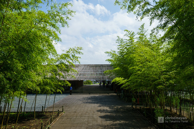 The facade of Nakagawa-machi Bato Hiroshige Museum of Art (那珂川町馬頭広重美術館)