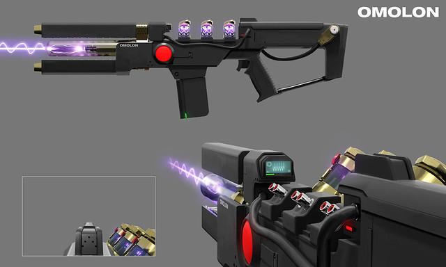 Destiny 2: Forsaken Concept Art – PlayStation-Exclusive Exotic Weapon "Wavesplitter"