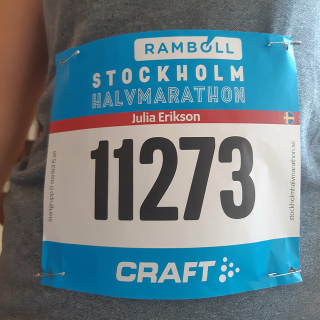 Race report - Stockholm Halvmarathon 2018