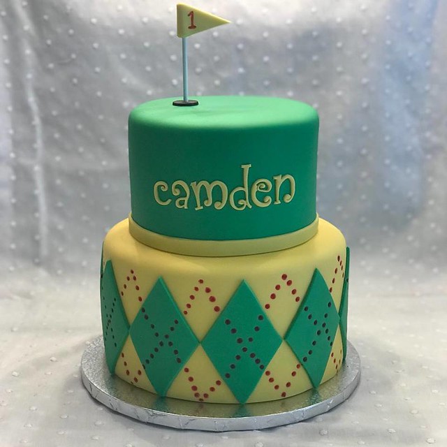 Golf Cake from Bakes by Day
