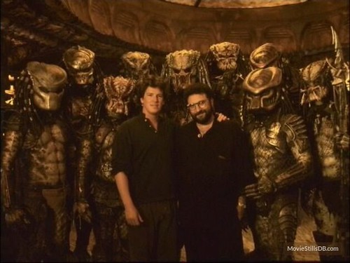 Predator 2 - Backstage - Stephen Hopkins and Joel Silver