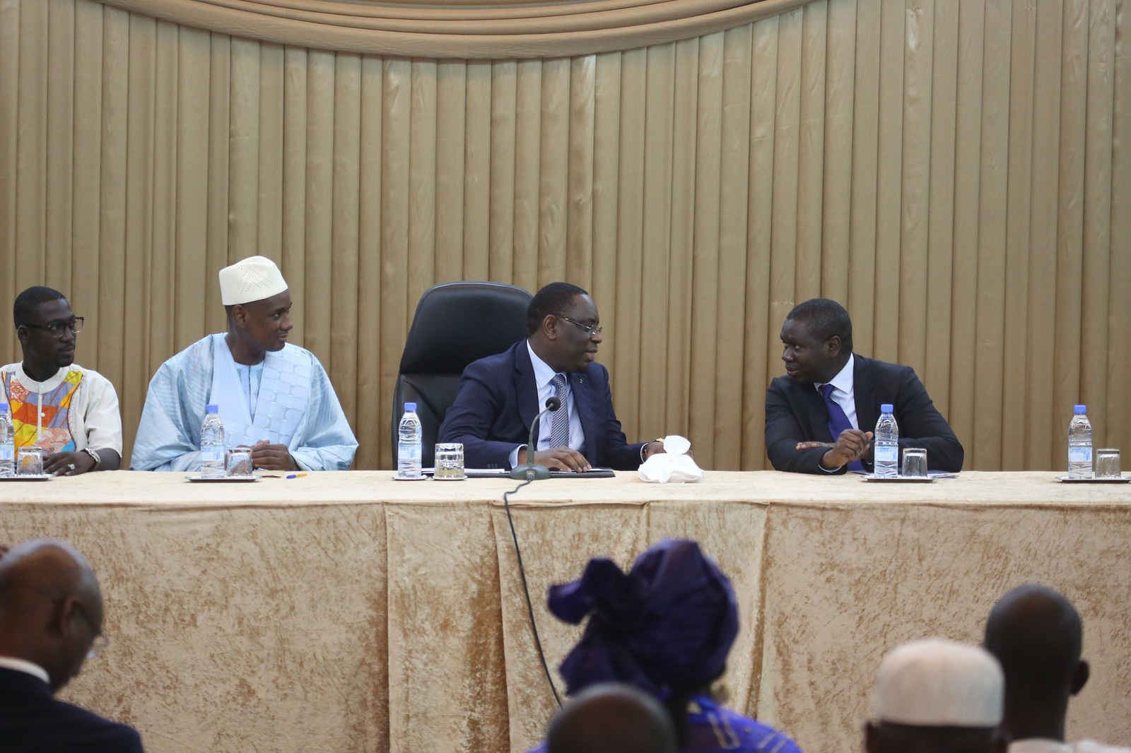 Audience de Ranérou au Palais, Amadou Dawa Diallo et ses Partisans avec Macky Sall (46)