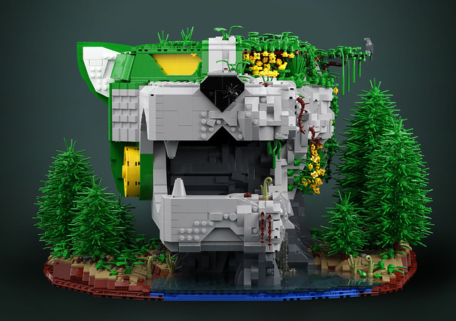 LEGO Voltron green Lion