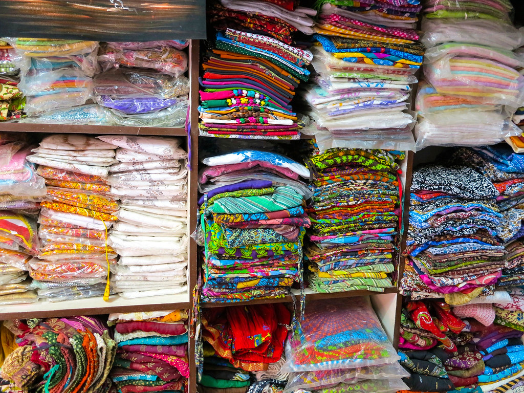Comprar telas en Jaisalmer