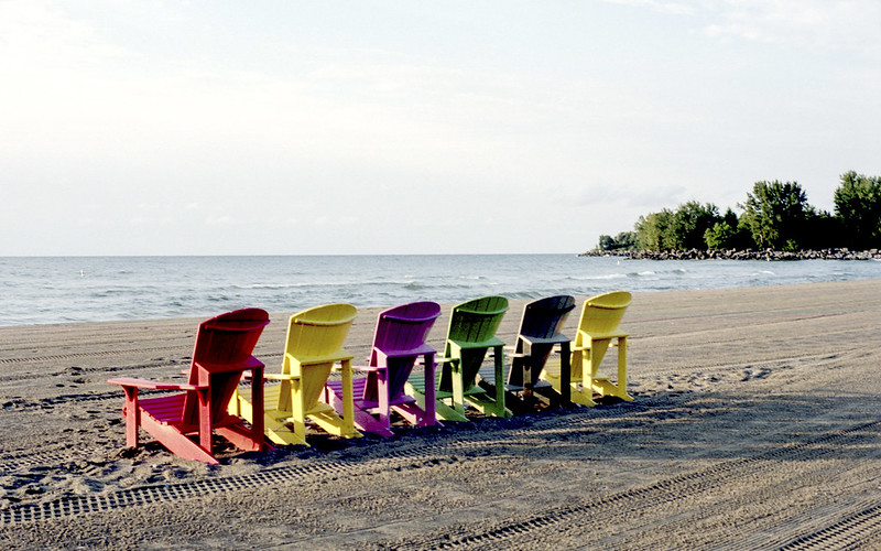 Rainbow Muskoka Chairs