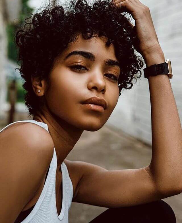 Best Bold Curly Pixie Haircut 2019- 50 Hairstyle Inspirations 20