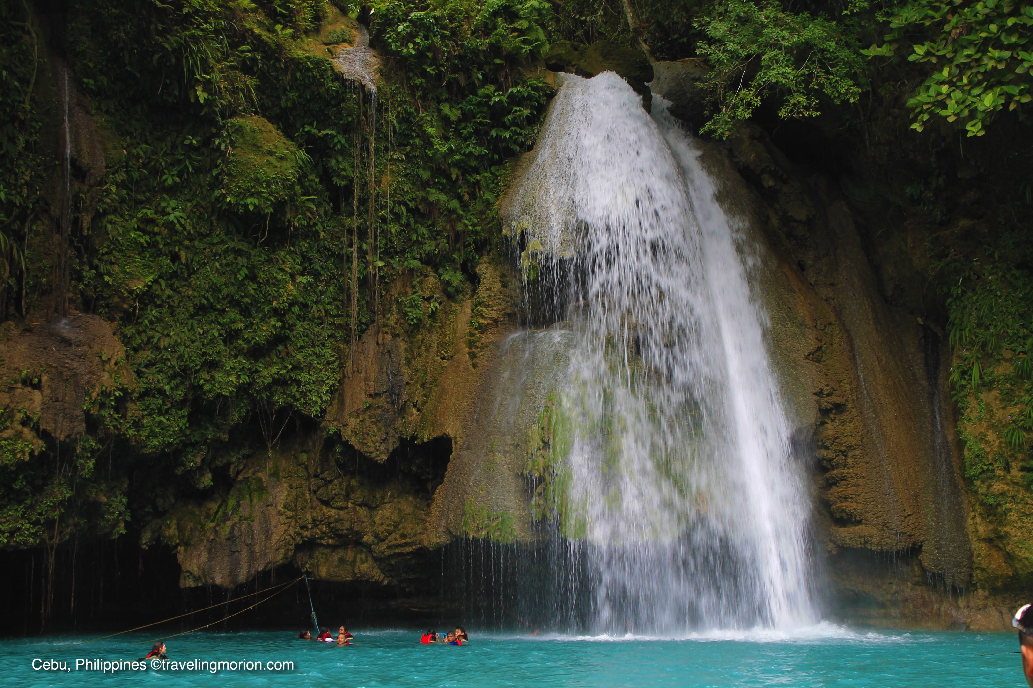 Kawasan Falls in Badian, Cebu