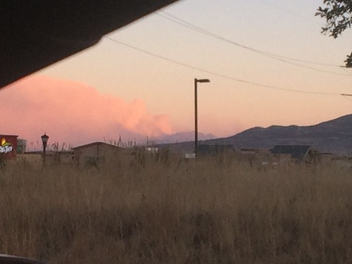 Smoke over Salt Lake Valley