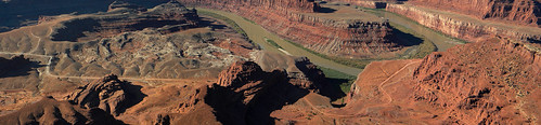 View of the Colorado River from Dead Horse Point, a State Park in Utah