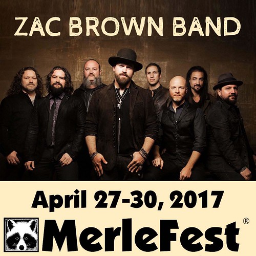 Zac Brown Band-MerleFest 2017 front