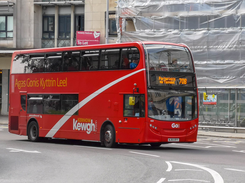 Plymouth Citybus 532 WJ65BYY