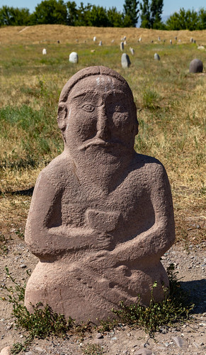 bishkek kyrgyzstan burana kurgan balbal statue stone cemetary menhir balasagun petroglyph rockart